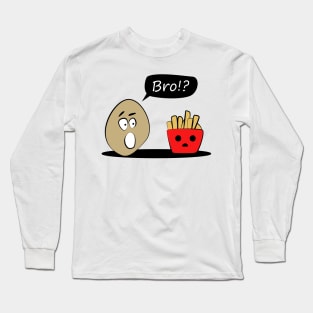 potato fries Long Sleeve T-Shirt